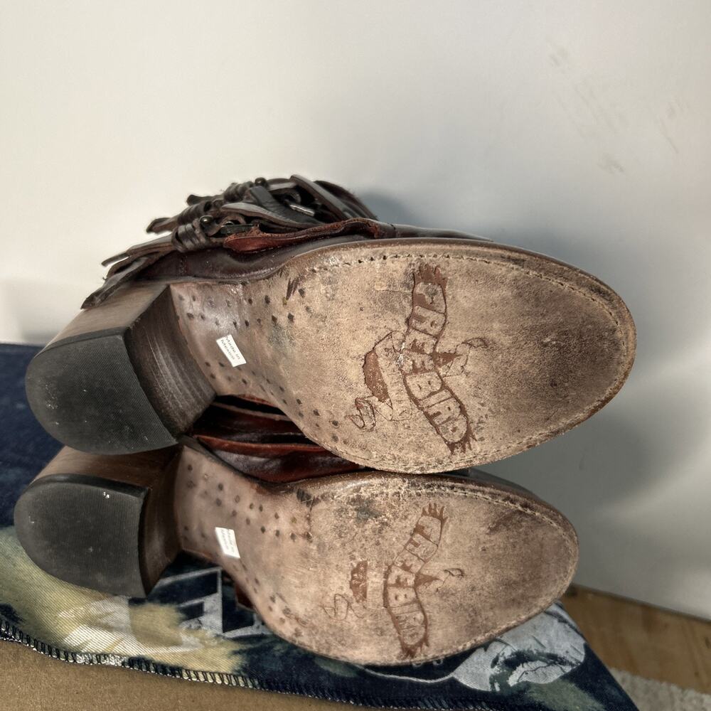 Freebird By Steven Fb Circe Rust Size 6 Boots Boo… - image 5